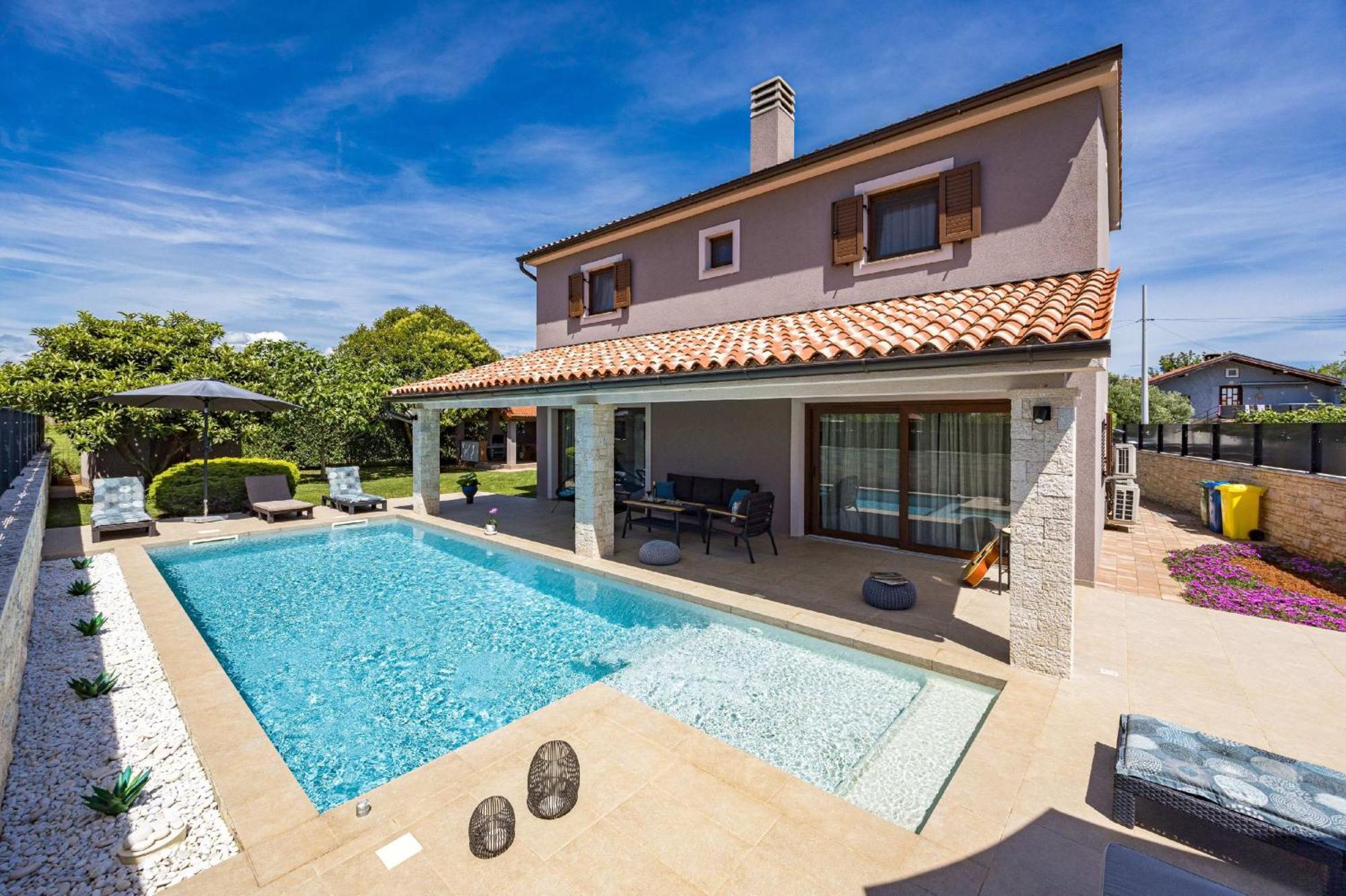 Villa Roma Near Pula For 6 People With Private Pool Jadreški 외부 사진