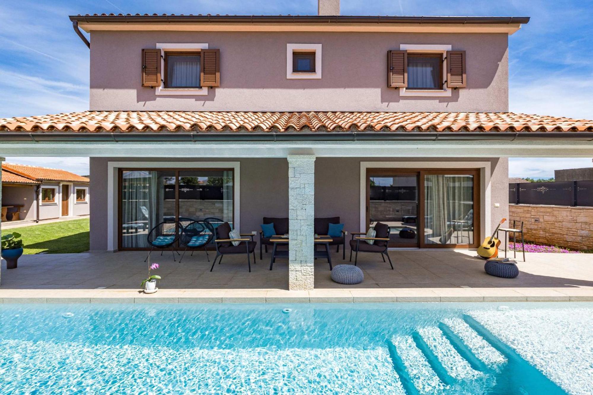 Villa Roma Near Pula For 6 People With Private Pool Jadreški 외부 사진